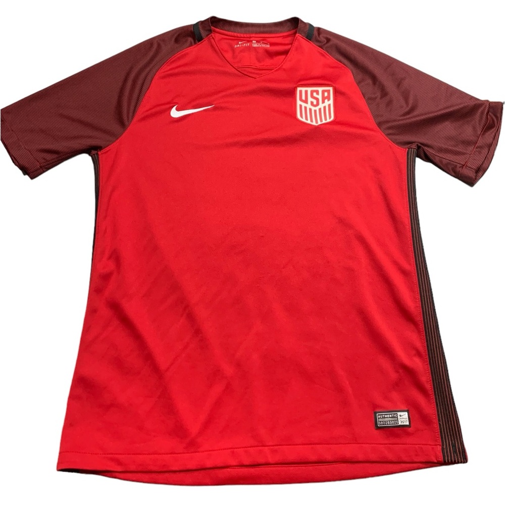 Men's Nike Red US Soccer 2017 Third Jersey - Picture 1 of 5